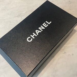 Chanel Logo Shoe Box 6.5x11.25x3.5